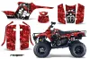 Polaris Trailboss 330 ATV Graphic Kit - 2004-2009 Reaper Red