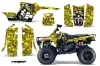 Polaris Trailboss 330 ATV Graphic Kit - 2004-2009 Reaper Yellow