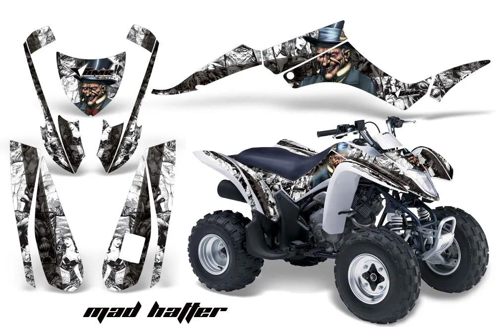 Suzuki LTZ 250 ATV Graphic Kit - 2004-2011 Mad Hatter Black