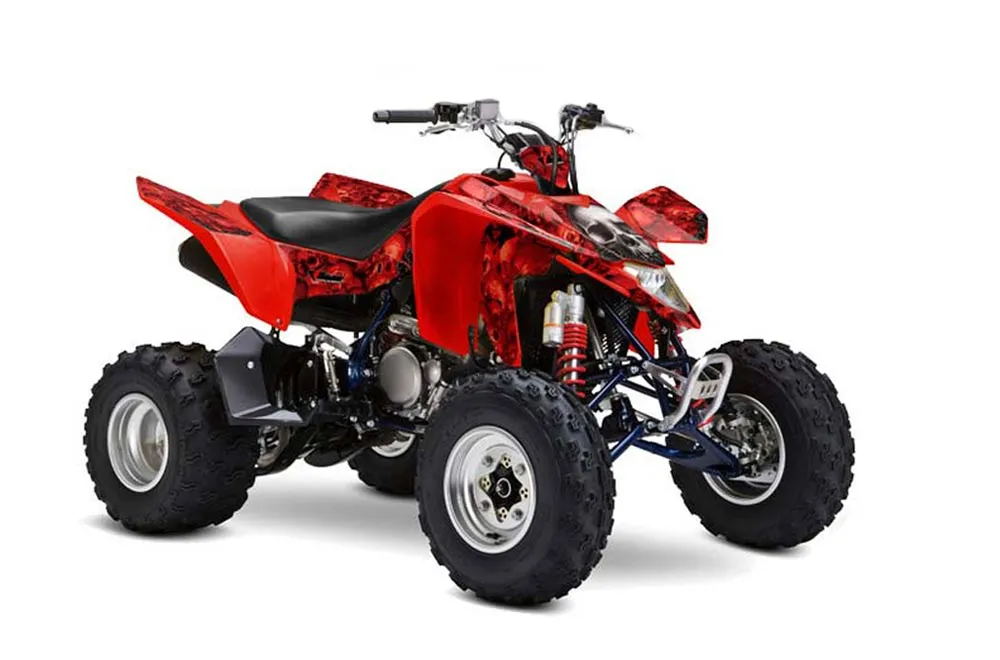 Suzuki LTZ 400 ATV Graphic Kit - 2009-2016 Bone Collector Red