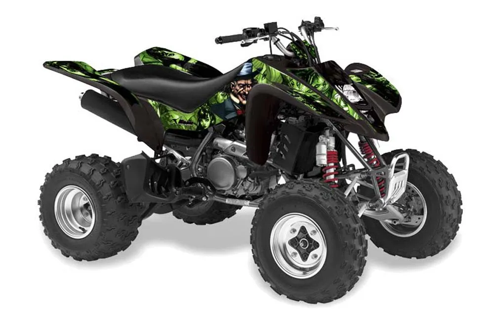 Suzuki LTZ 400 ATV Graphic Kit - 2003-2008 Mad Hatter Black