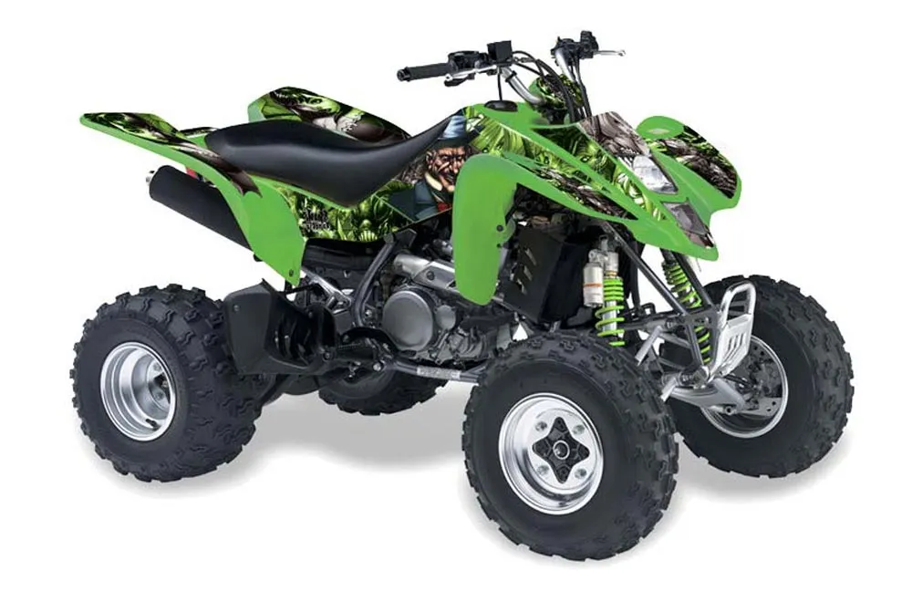 Suzuki LTZ 400 ATV Graphic Kit - 2003-2008 Mad Hatter Green