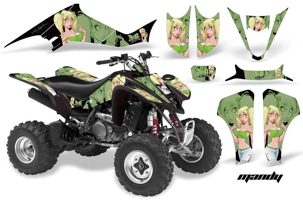 Suzuki LTZ 400 ATV Graphic Kit - 2003-2008 Mandy Green
