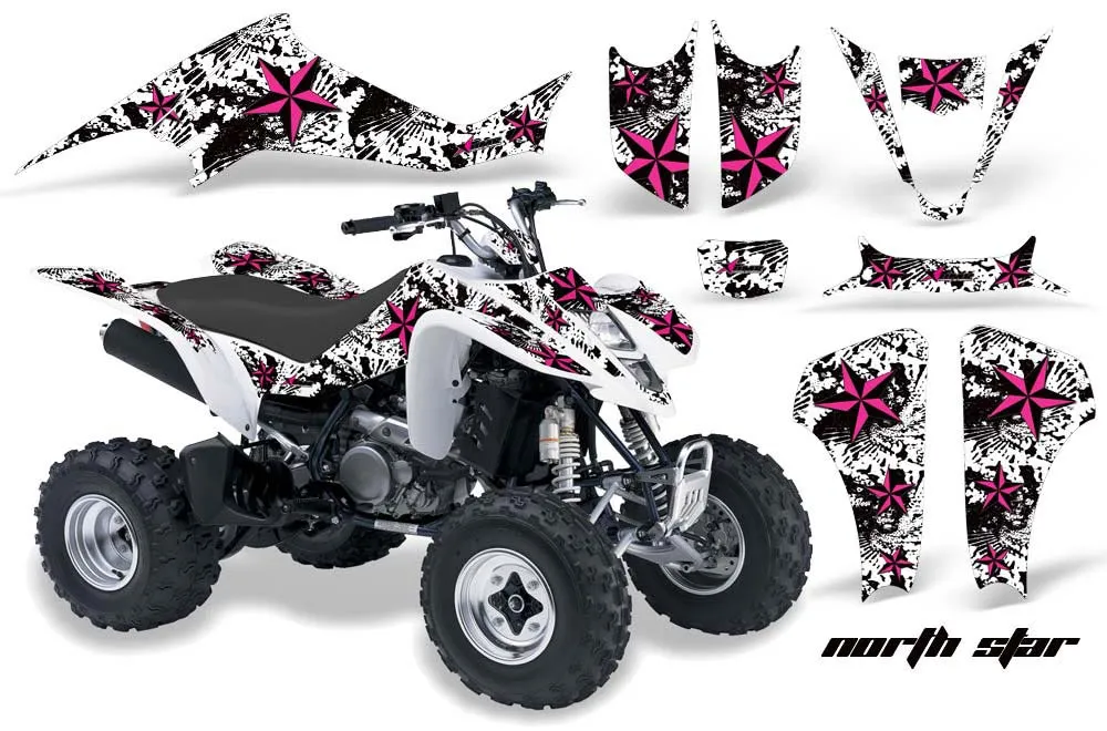 Suzuki LTZ 400 ATV Graphic Kit - 2003-2008 Northstar White