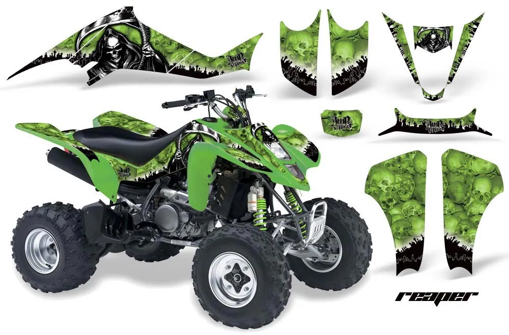 Suzuki LTZ 400 ATV Graphic Kit - 2003-2008 Reaper Green