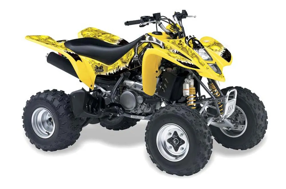 Suzuki LTZ 400 ATV Graphic Kit - 2003-2008 Reaper Yellow