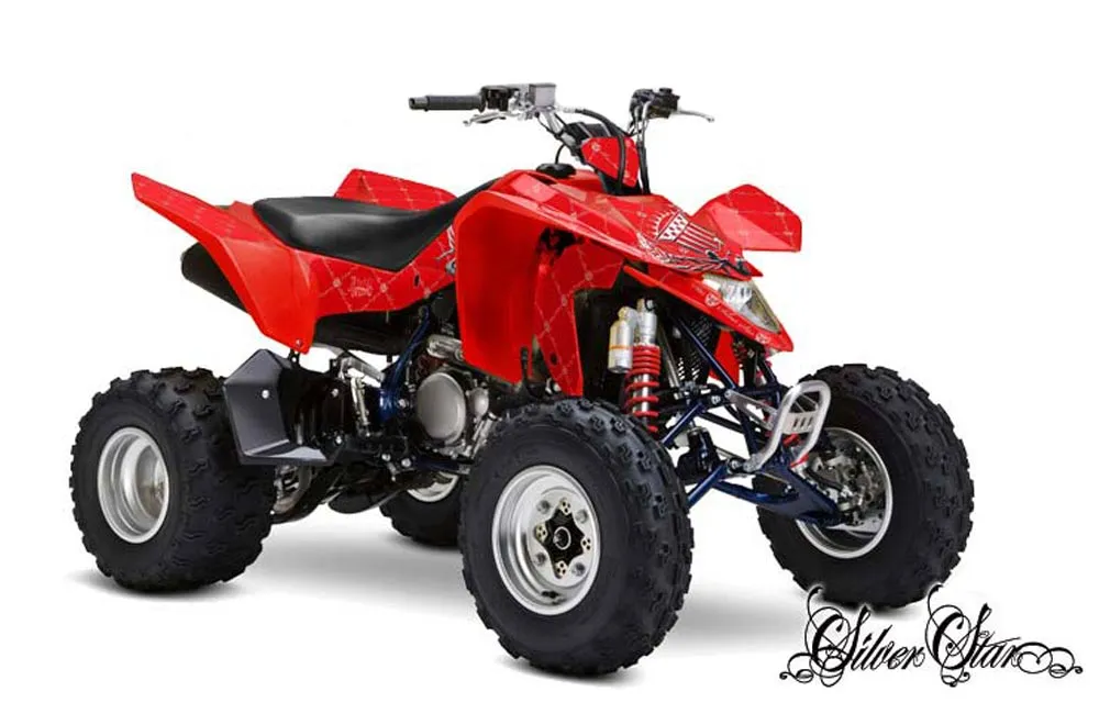 Suzuki LTZ 400 ATV Graphic Kit - 2009-2016 Silver Star - Reloaded Chrome