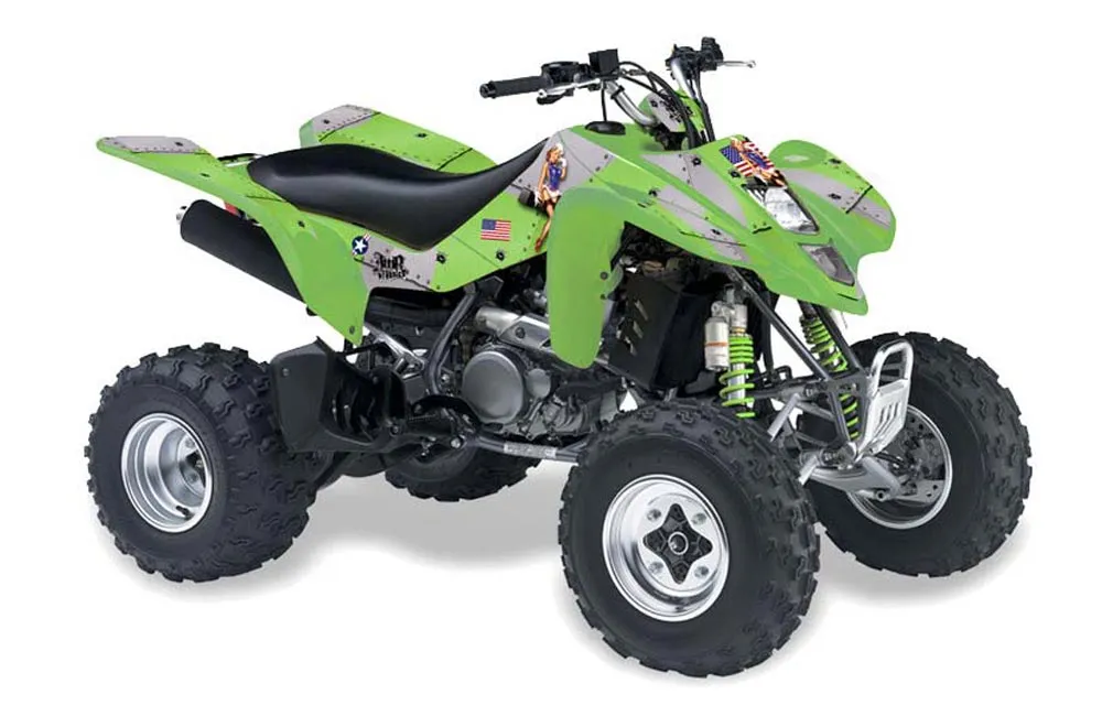 Suzuki LTZ 400 ATV Graphic Kit - 2003-2008 T Bomber Green