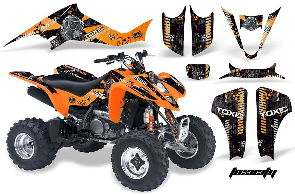Suzuki LTZ 400 ATV Graphic Kit - 2003-2008 Toxicity Orange