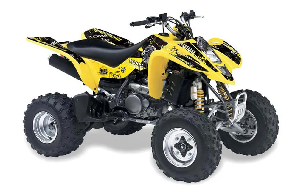 Suzuki LTZ 400 ATV Graphic Kit - 2003-2008 Toxicity Yellow