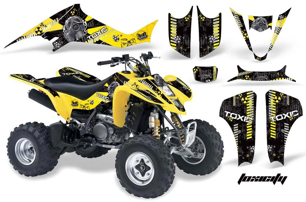 Suzuki LTZ 400 ATV Graphic Kit - 2003-2008 Toxicity Yellow