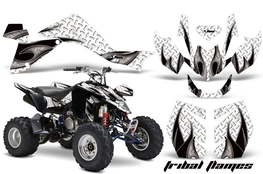 Suzuki LTZ 400 ATV Graphic Kit - 2009-2016 Tribal Flame Red
