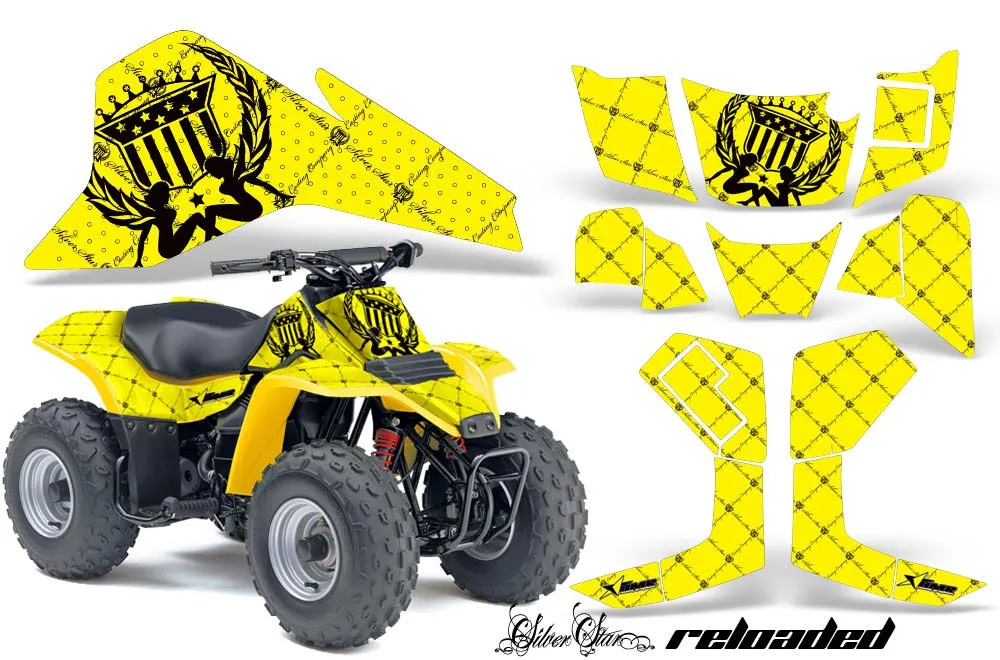 Suzuki QuadSport LT 80 ATV Custom Graphic Kit - 1987-2006