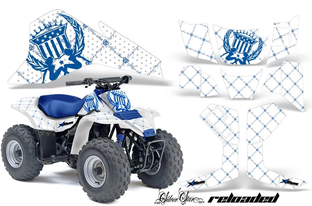 Suzuki QuadSport LT 80 ATV Custom Graphic Kit - 1987-2006