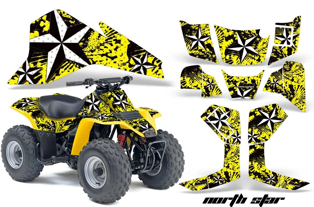 Suzuki QuadSport LT 80 ATV Custom Graphic Kit - 1987-2006