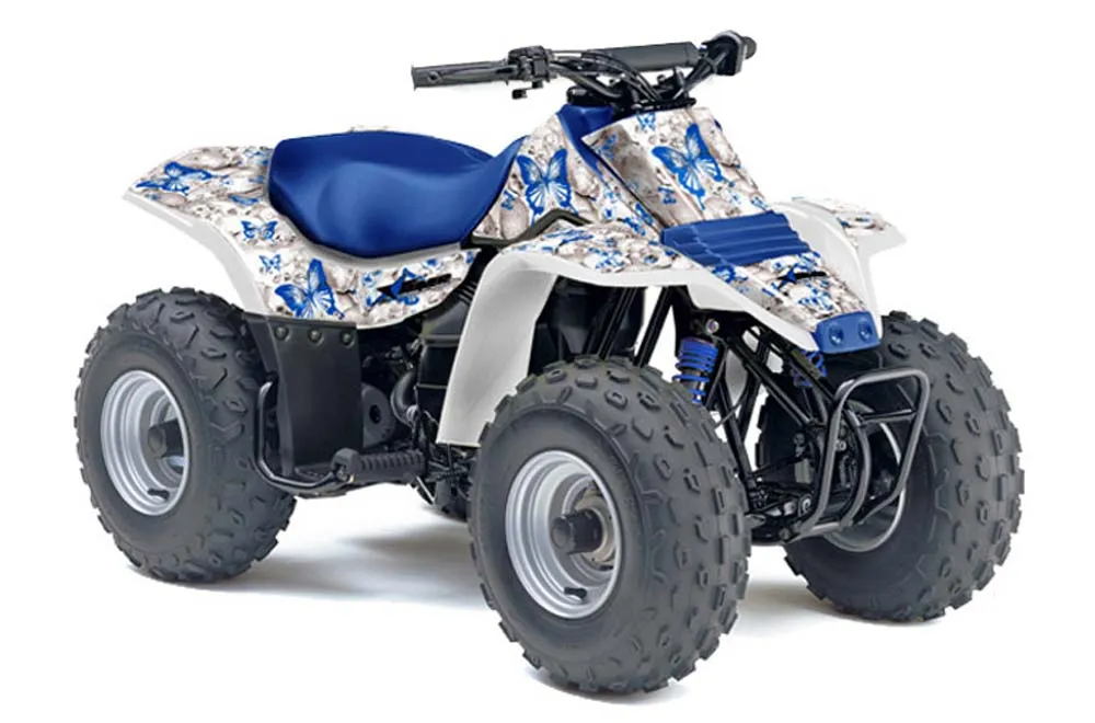 Suzuki QuadSport LT 80 ATV Graphic Kit - 1987-2006 Butterfly Blue