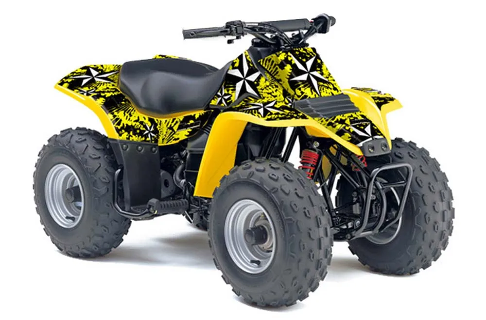 Suzuki QuadSport LT 80 ATV Graphic Kit - 1987-2006 Northstar Yellow