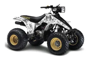 Suzuki LT 230/R ATV Graphic Kit - All Years Butterfly White