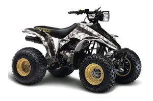 Suzuki LT 230/R ATV Graphic Kit - All Years Mad Hatter White