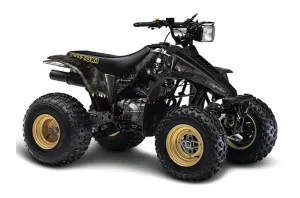 Suzuki LT 230/R ATV Graphic Kit - All Years Reaper Black
