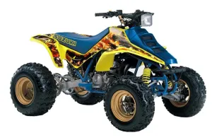 Suzuki LT 250 / 250 R ATV Graphic Kit - 1985-1992 Firestorm Yellow