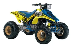 Suzuki LT 250 / 250 R ATV Graphic Kit - 1985-1992 Motorhead Yellow