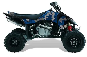 Suzuki LTR 450 ATV Graphic Kit - 2006-2009 Camoplate Blue