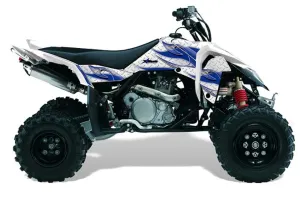 Suzuki LTR 450 ATV Graphic Kit - 2006-2009 Tribal Flames Blue