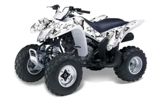 Suzuki LTZ 250 ATV Graphic Kit - 2004-2011 Blossoms Butterfly White