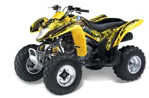 Suzuki LTZ 250 ATV Graphic Kit - 2004-2011 Mad Hatter Yellow