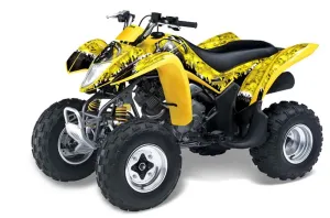 Suzuki LTZ 250 ATV Graphic Kit - 2004-2011 Reaper Yellow