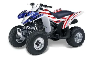 Suzuki LTZ 250 ATV Graphic Kit - 2004-2011 Stars N Stripes Red
