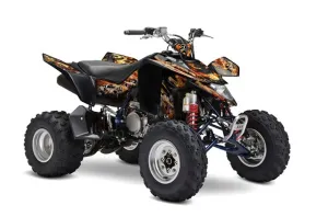Suzuki LTZ 400 ATV Graphic Kit - 2009-2016 Firestorm Black