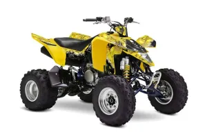 Suzuki LTZ 400 ATV Graphic Kit - 2009-2016 Reaper Yellow