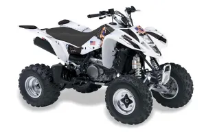 Suzuki LTZ 400 ATV Graphic Kit - 2003-2008 T Bomber White