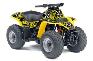 Suzuki QuadSport LT 80 ATV Graphic Kit - 1987-2006 Northstar Yellow