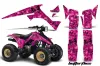 Suzuki LT 230/R ATV Graphic Kit - All Years Butterfly Pink
