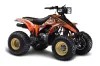 Suzuki LT 230/R ATV Graphic Kit - All Years Carbon X Orange