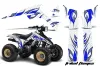 Suzuki LT 230/R ATV Graphic Kit - All Years Tribal Flames Blue