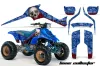 Suzuki LT 250 / 250 R ATV Graphic Kit - 1985-1992 Bone Collector Blue