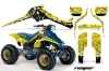 Suzuki LT 250 / 250 R ATV Graphic Kit - 1985-1992 Reaper Yellow