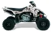Suzuki LTR 450 ATV Graphic Kit - 2006-2009 Butterfly White