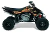 Suzuki LTR 450 ATV Graphic Kit - 2006-2009 Firestorm Black