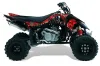 Suzuki LTR 450 ATV Graphic Kit - 2006-2009 Reaper Red
