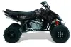 Suzuki LTR 450 ATV Graphic Kit - 2006-2009 Skulls N Hammer Silver
