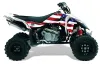 Suzuki LTR 450 ATV Graphic Kit - 2006-2009 Stars N Stripes Red