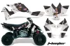 Suzuki LTR 450 ATV Graphic Kit - 2006-2009 T Bomber Black
