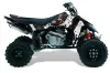 Suzuki LTR 450 ATV Graphic Kit - 2006-2009 T Bomber Black