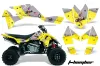 Suzuki LTR 450 ATV Graphic Kit - 2006-2009 T Bomber Yellow