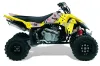 Suzuki LTR 450 ATV Graphic Kit - 2006-2009 T Bomber Yellow